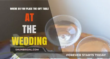 Perfect Placement: Where to Position Your Wedding Gift Table