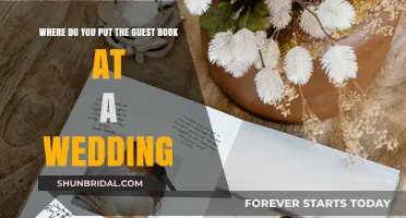 Perfect Placement: Where to Put Your Wedding Guest Book