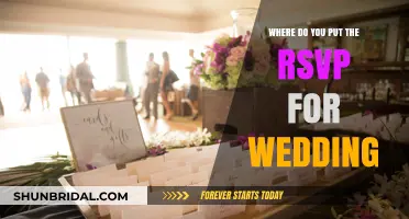 RSVP Etiquette: Where to Put Your Wedding Response