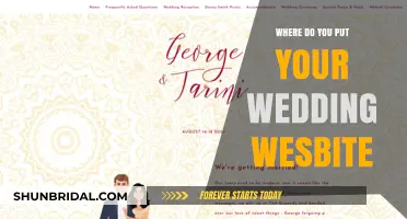 Wedding Website: Where to Host and Share