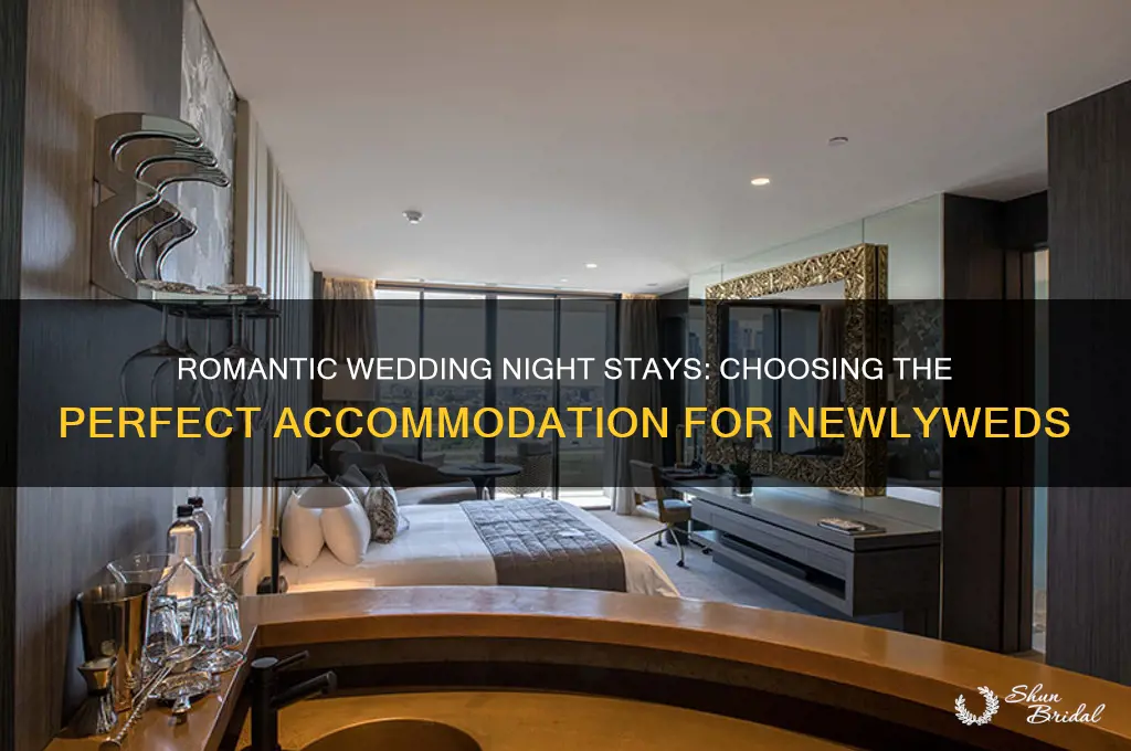 where do you stay on your wedding night