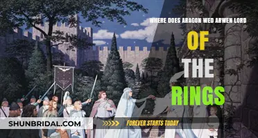 Arwen and Aragon's Wedding Venue in Lord of the Rings