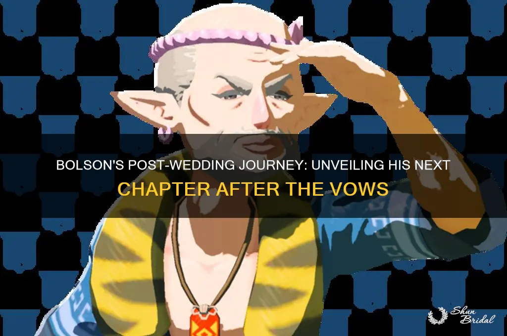 where does bolson go after the wedding