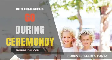 Where Does the Flower Girl Go During the Ceremony?