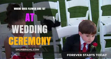 Where Should the Flower Girl Sit During the Wedding Ceremony?