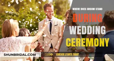 Groom's Position: A Guide to Standing During the Wedding Ceremony