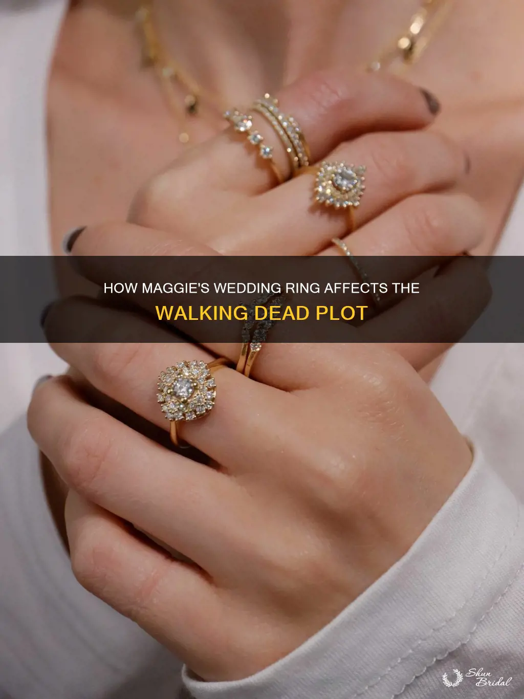 where does maggie get her wedding ring the walking dead