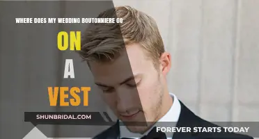 Perfect Placement: Where to Pin Your Wedding Boutonniere on a Vest