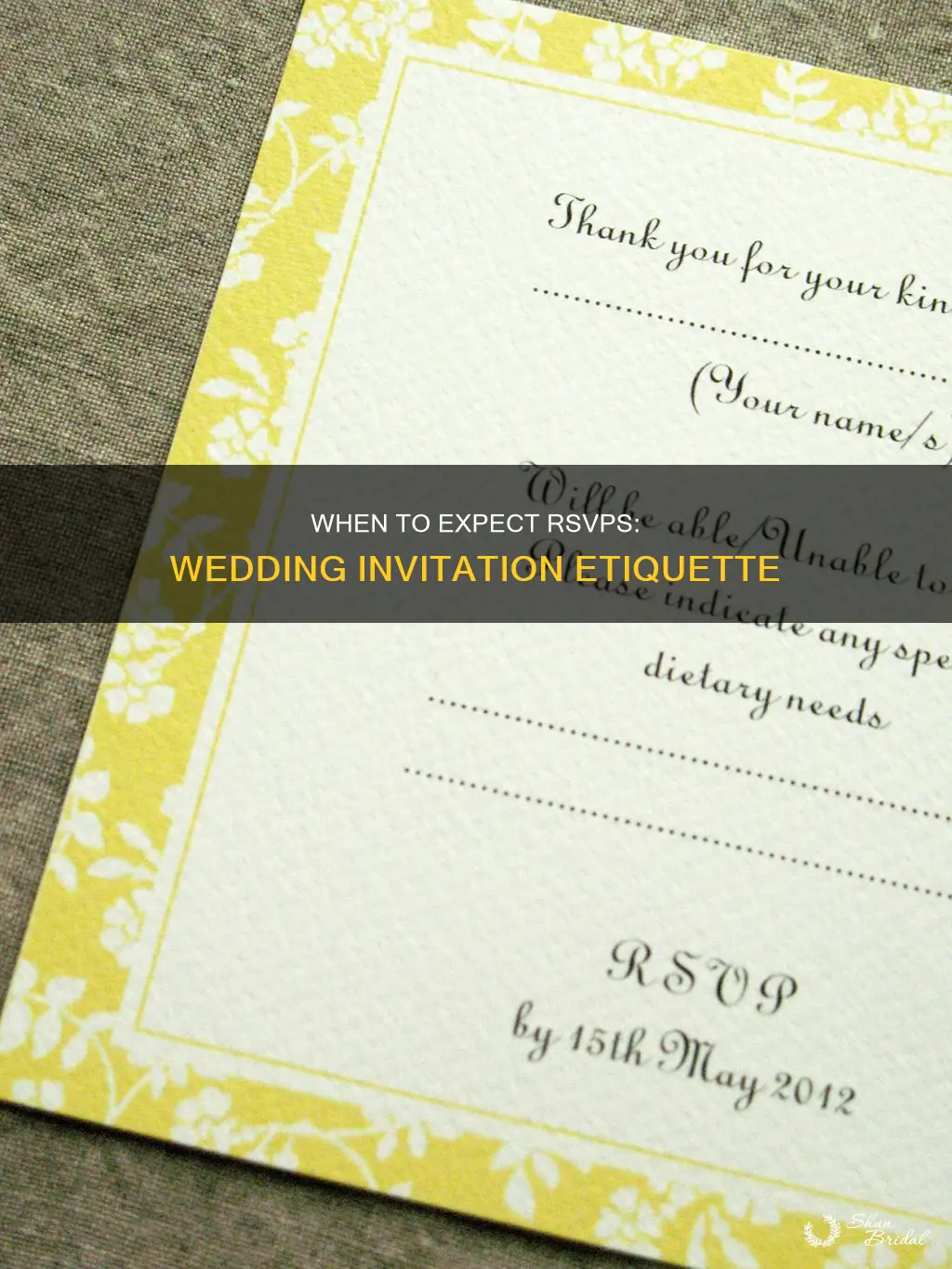 where does rsvp deadline go on wedding invitation