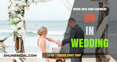Incorporating the Sand Ceremony: Perfect Timing in Your Wedding Flow