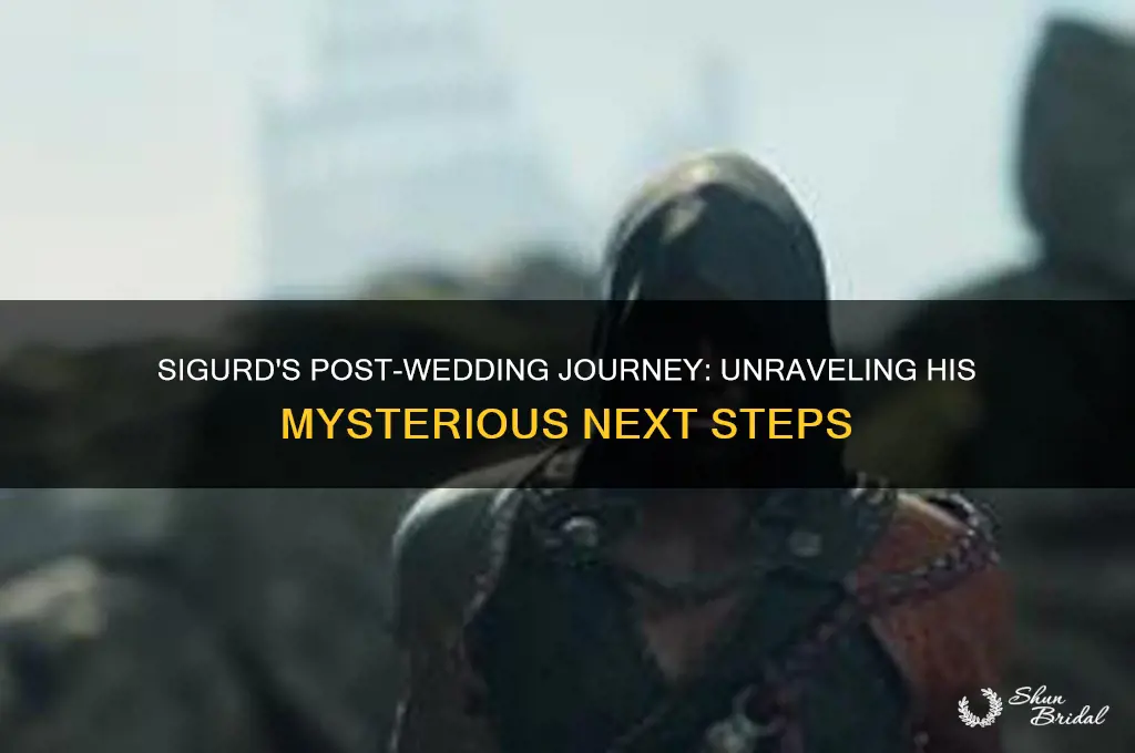 where does sigurd go after the wedding