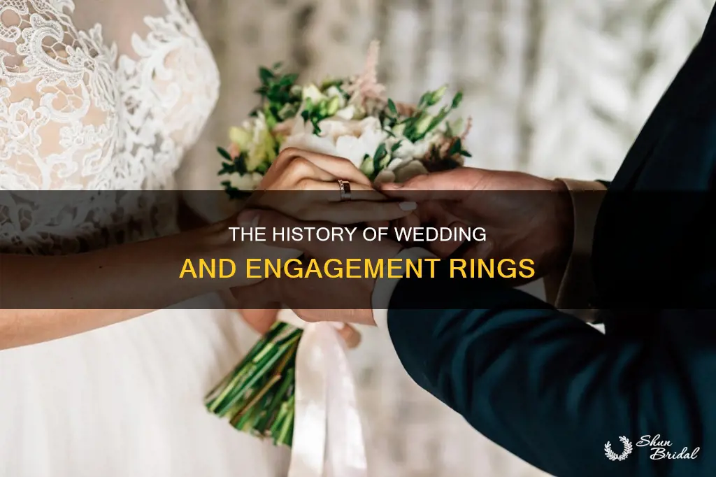 where does the custom of wedding ring engagement ring