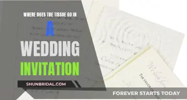 The Tissue Tradition: Wedding Invitation Etiquette Explained