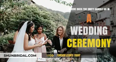Unity Candle Placement Guide: Enhancing Your Wedding Ceremony Setup