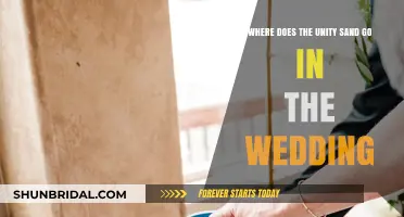 Unity Sand Ceremony: Where to Place the Sand After Your Wedding