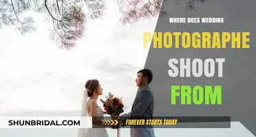 Wedding Photographer's Vantage Point: Capturing the Perfect Shot