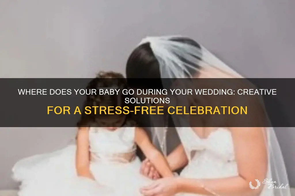 where does your baby go during your wedding