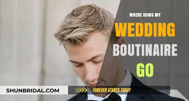 Where Does My Wedding Boutonnière Go? A Groom's Style Guide