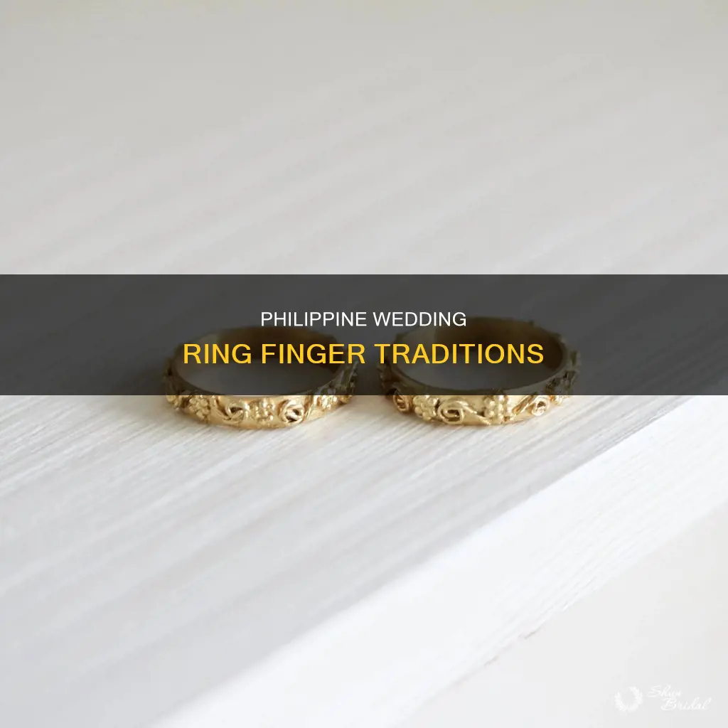 where finger to put wedding ring in the philippines