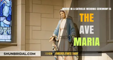 Ave Maria's Role in Catholic Wedding Ceremonies: Timing and Significance