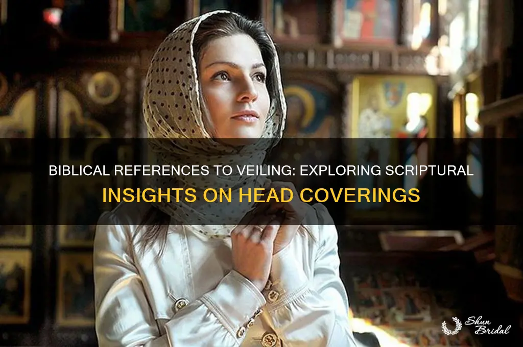 where in the bible does it talk about veiling