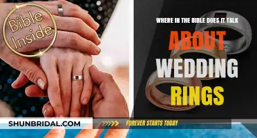 The Bible's Mention of Wedding Rings