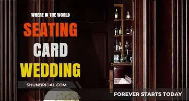 Creative Where in the World Seating Card Ideas for Your Wedding