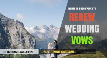Romantic Destinations to Renew Your Wedding Vows in Style