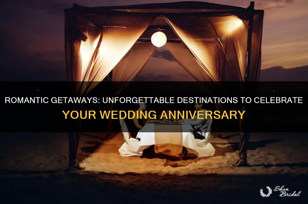 where is a great place to spend your wedding anniversary