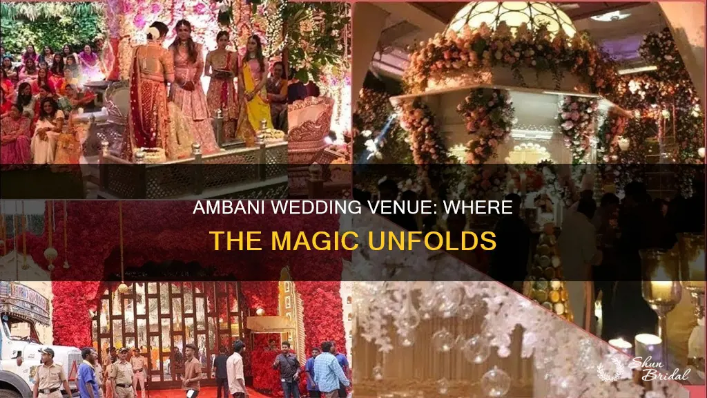 where is ambani wedding happening