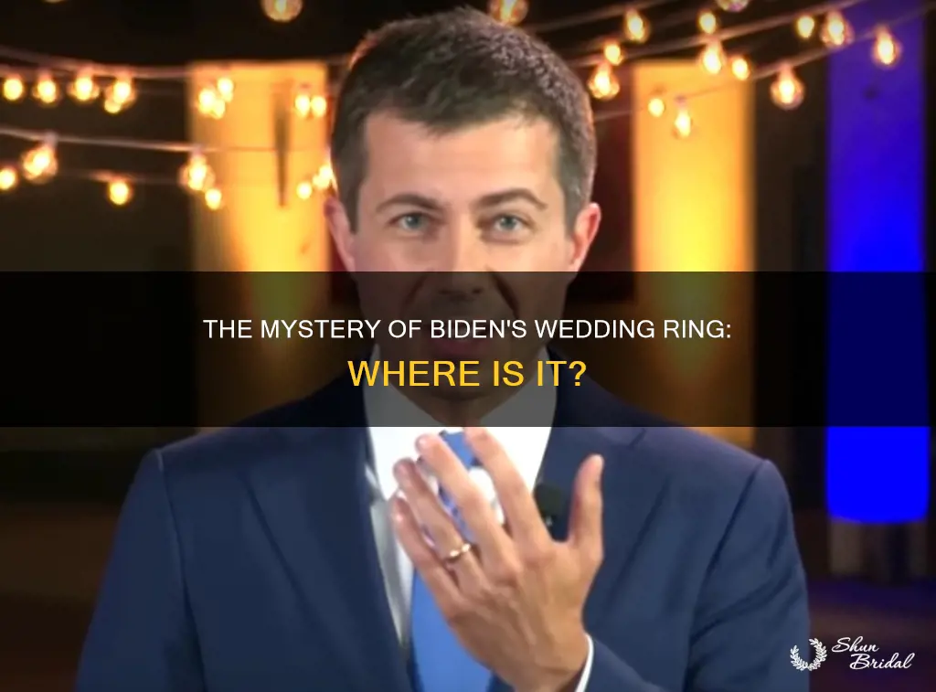 where is bidens wedding ring