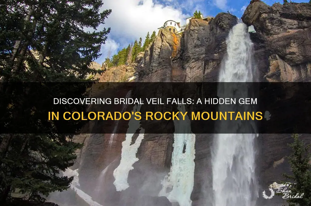 where is bridal veil falls in colorado