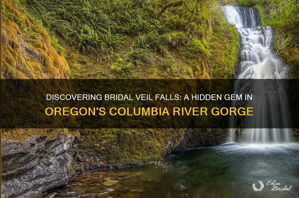 where is bridal veil falls oregon