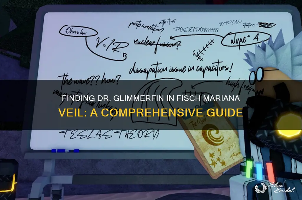 where is dr glimmerfin in fisch mariana veil