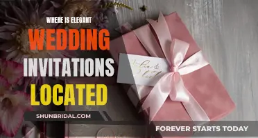 Elegant Wedding Invitations: Where Is This Company Located?