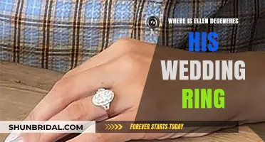 Ellen DeGeneres' Wedding Ring: Where Is It?