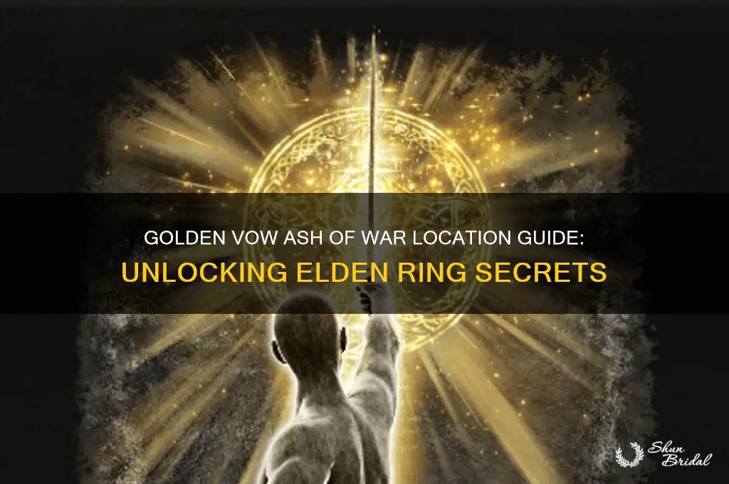 where is golden vow ash of war
