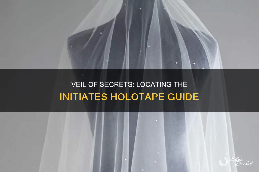 where is initiates holotape in veil of secrets