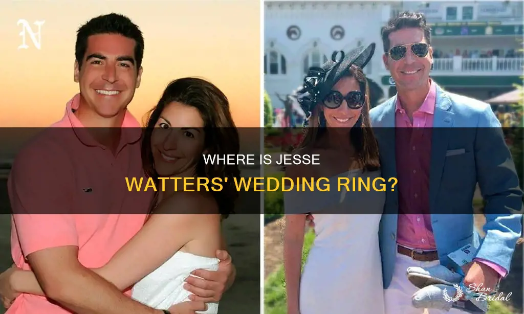 where is jesse watters wedding ring
