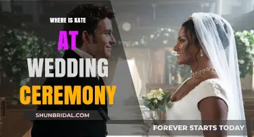 Kate's Absence: Unraveling the Mystery at the Wedding Ceremony