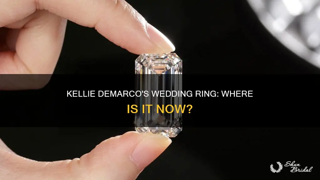where is kellie demarco wedding ring