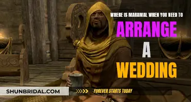 Where Did Maramal Go? Arranging a Wedding Alone