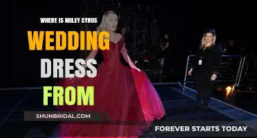 Miley Cyrus' Wedding Dress: The Designer and Details