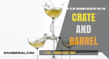 How to Find Your Crate and Barrel Wedding Registry URL