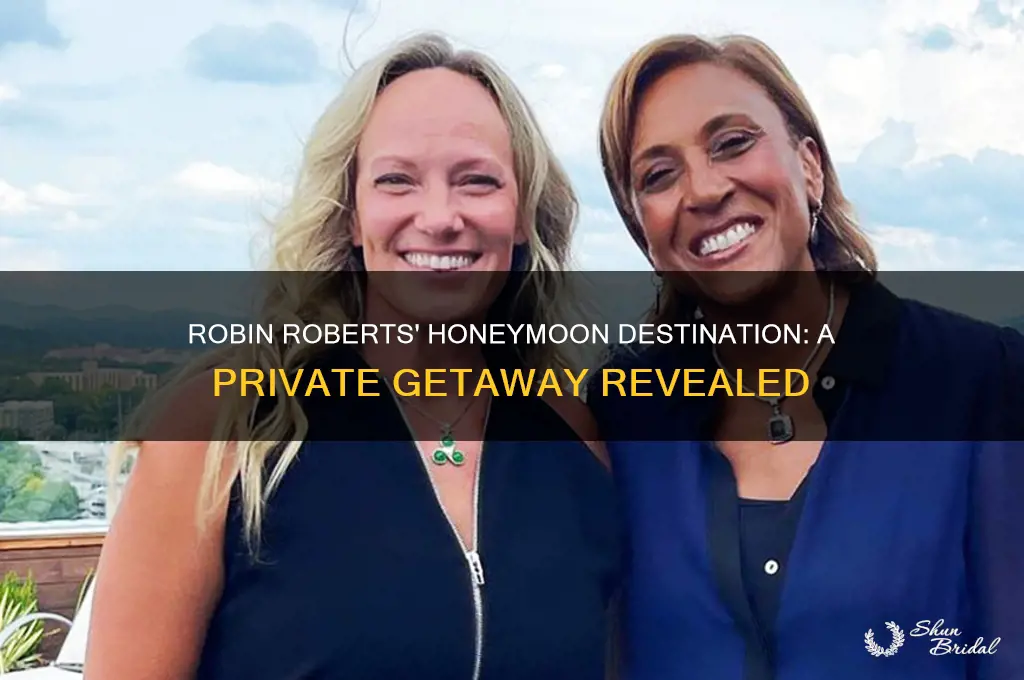 where is robin roberts honeymoon