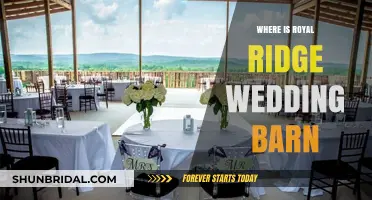 Discover the Scenic Location of Royal Ridge Wedding Barn