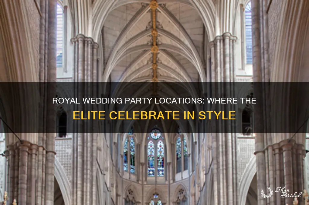 where is royal wedding party