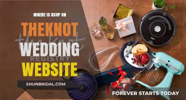 RSVP on the Knot: Where to Find It