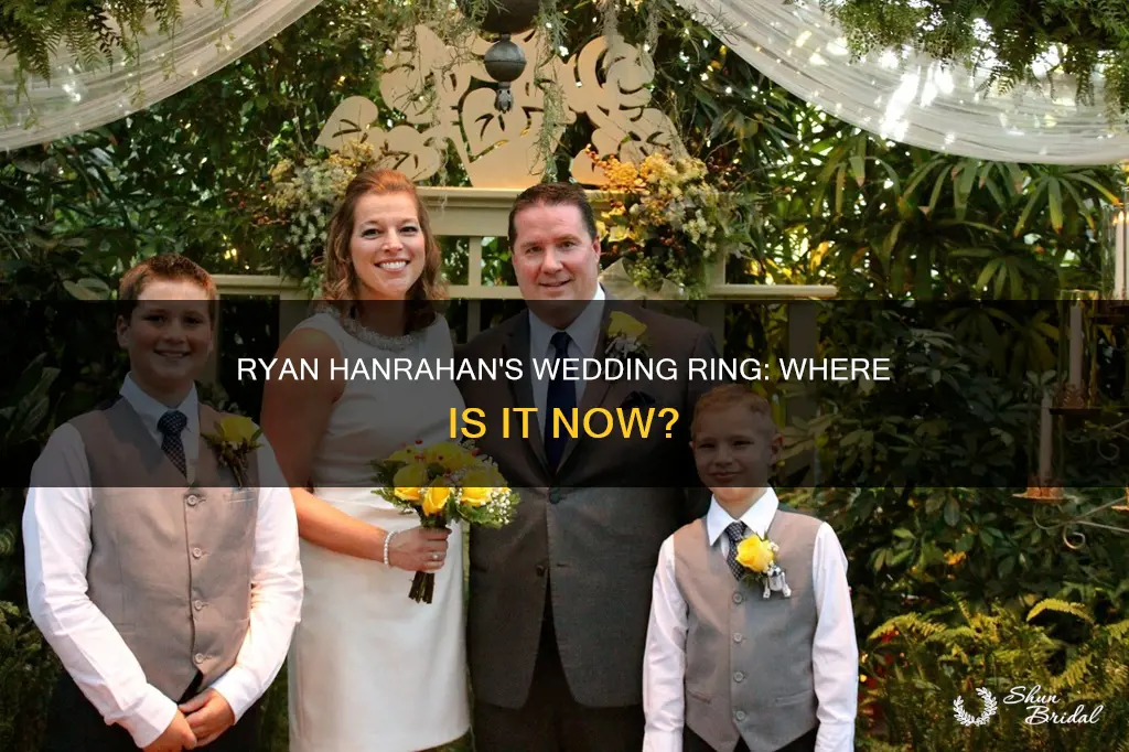 where is ryan hanrahan wedding ring