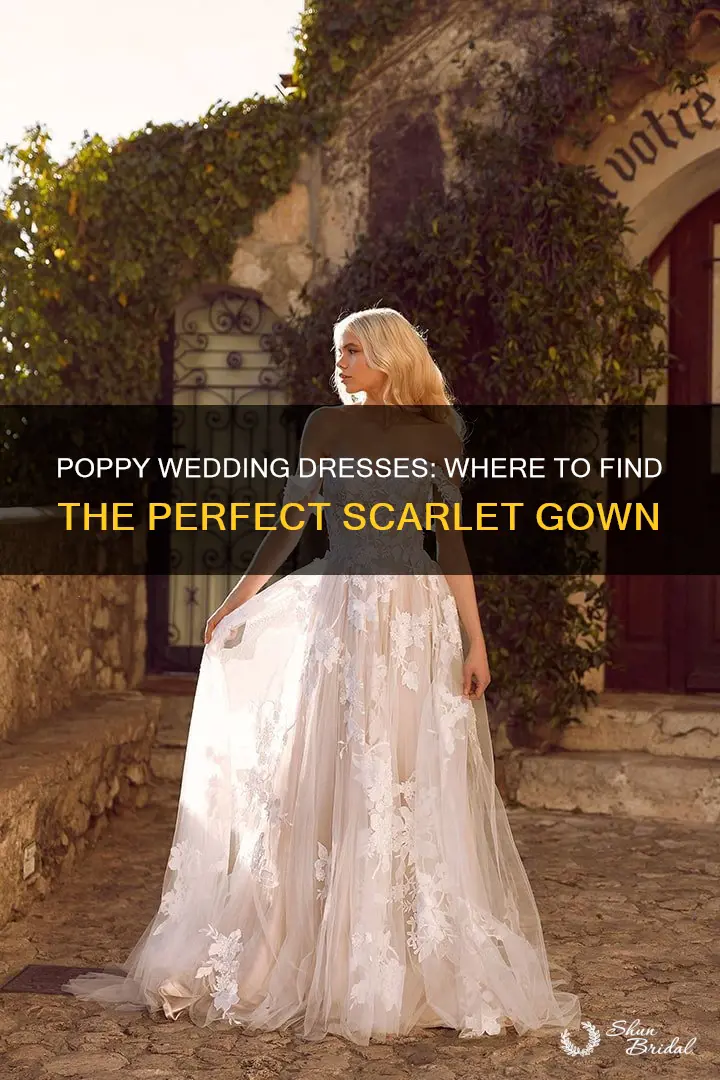 where is scarlet poppy wedding dresses